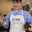 Search for valentines day sayings aprons Heart