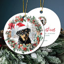 Search for rottweiler christmas tree decorations Dog lover