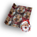 Search for christmas cow wrapping paper Farm animal
