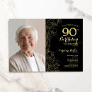 Search for 90th birthday invitations elegant