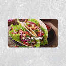Search for tacos business cards Catering