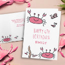 Search for animal birthday cards pink