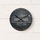 Search for coffee clocks Chalkboard