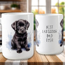 Search for black labrador dad mugs Dog lover