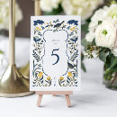 Search for art deco table cards Navy blue