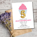 Search for cupcake party invitations Girl