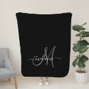 Search for monogram blankets initials