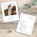 Search for inexpensive wedding reception invitations Black and white