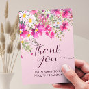 Search for bright floral thank you cards Watercolor