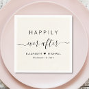 Search for happily ever after napkins Elegant