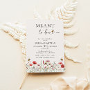 Search for bee bridal shower invitations Wildflower