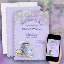Search for lavender tea party invitations Lilac