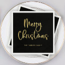 Search for black christmas napkins Elegant