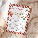 Search for wish list invitations Letter to santa