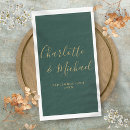 Search for green and gold napkins Simple