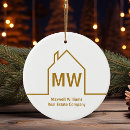 Search for real estate agent christmas tree decorations Business