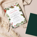Search for christmas engagement party invitations Berries
