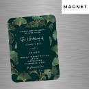 Search for gold and green pattern invitations Greenery