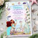 Search for red haired invitations Red hair mermaid