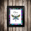 Search for colorful glass posters Dragonfly