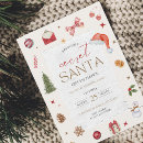 Search for funny santa christmas invitations Jingle and mingle