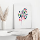 Search for abstract floral art Botanical