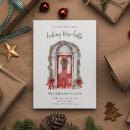 Search for decking new halls cards Watercolor