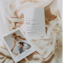 Search for modern photo wedding invitations Simple