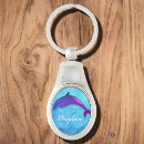 Search for cute dolphin key rings Swimming