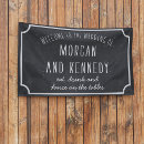 Search for chalkboard welcome weddings Bride and groom