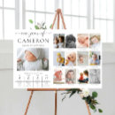 Search for birthday photo posters First year photos