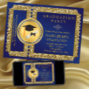 Search for royal blue graduation invitations College