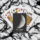 Search for astronomy playing cards Black