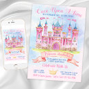 Search for castle birthday invitations Princess birthday party