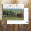 Search for wisconsin shape postcards Midwest