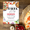 Search for pizzeria invitations Red
