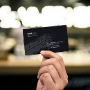 Search for bicycle business cards Black and white