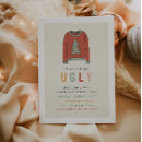 Search for funny business party invitations Ugly sweater