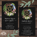 Search for pentacle business cards Watercolor