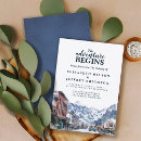 Search for colorado mountain wedding invitations Snow