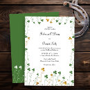 Search for shamrock invitations Irish