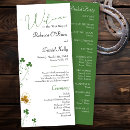 Search for green gold wedding programs Greenery