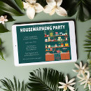 Search for unique housewarming party invitations Change of address