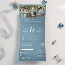 Search for 3 in 1 wedding invitations All in one