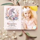 Search for enchanted unicorn invitations Rainbow