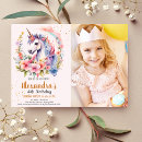 Search for rainbow unicorn invitations Boho