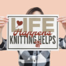 Search for knitting posters Yarn