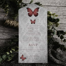 Search for red butterfly invitations Trendy
