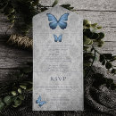 Search for blue damask wedding invitations Modern