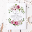 Search for hydrangea baby shower invitations Elegant